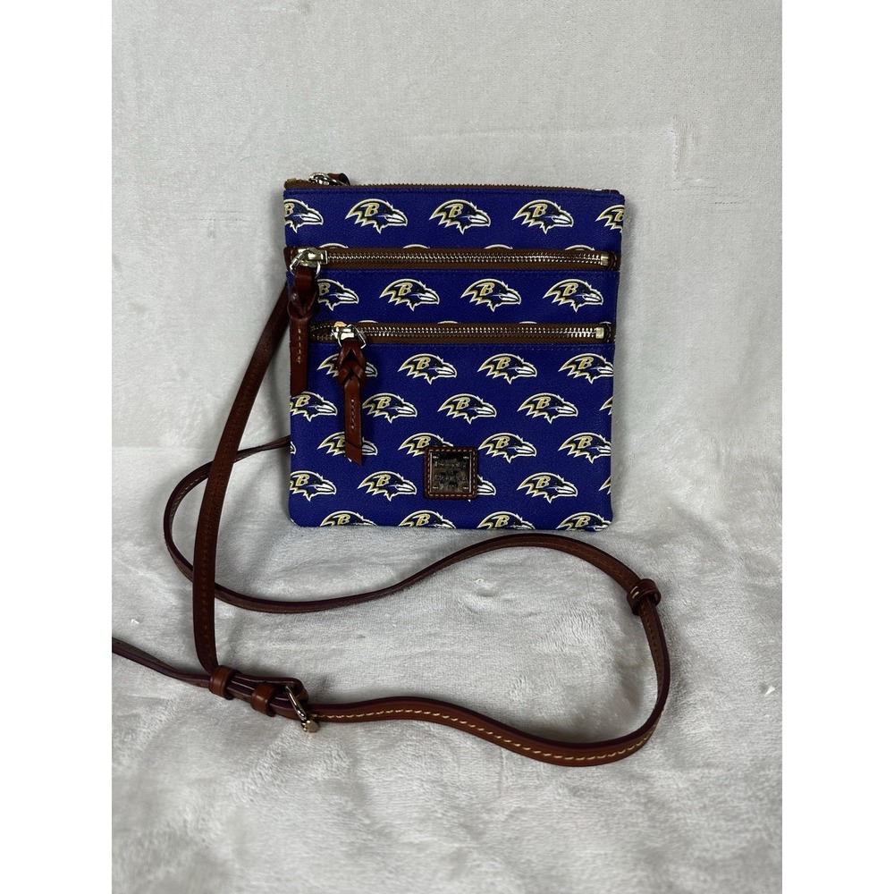 Dooney & Bourke NFL Baltimore Ravens Crossbody Bag/Purse